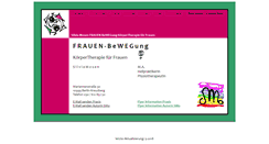 Desktop Screenshot of praxis-frauenbewegung.de